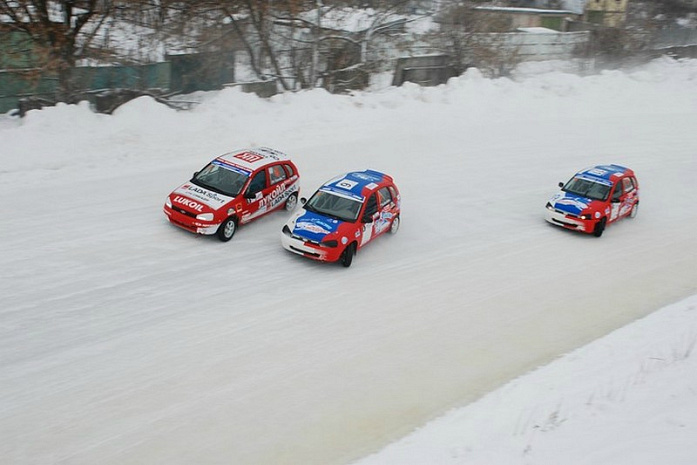 автогонки, лед, чемпионат россии