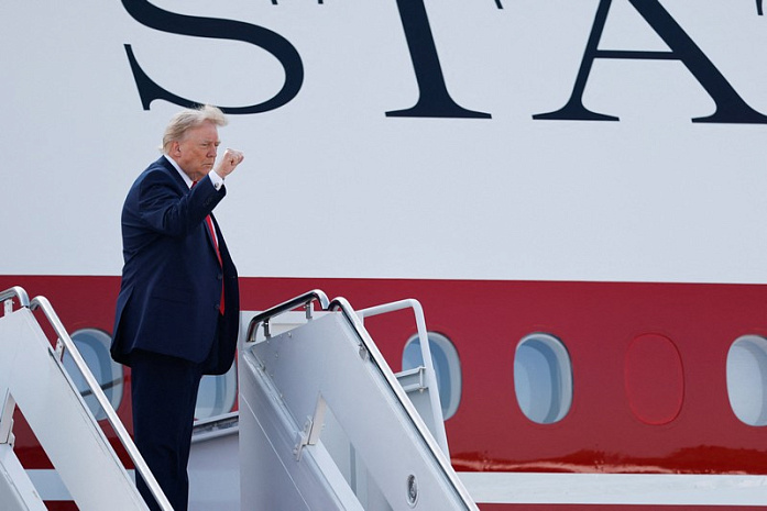 сша, трам, борт номер один, катар, подарок