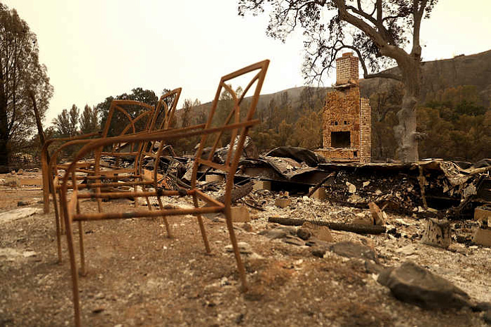 сша, калифорния, лесные пожары, Mendocino Complex Fire