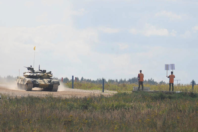 armygames-2016, танковый биатлон, эстафета