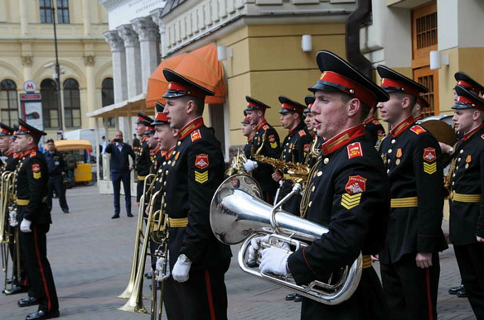 россия, москва, музыка, суворовцы, спасская башня