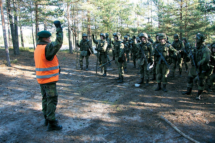 финляндия, армия, полигон