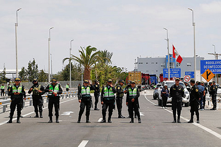перу, чили, концентрация войск на границе, нелегальная миграция