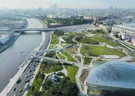 зарядье, москва, архитектура, специальный приз, международный конкурс