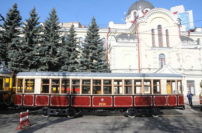 россия, москва, трамвай, парад, конка