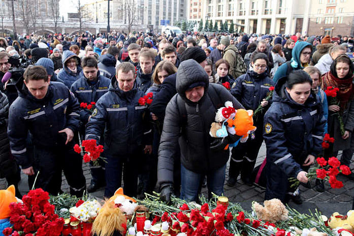 россия, кемерово, траур