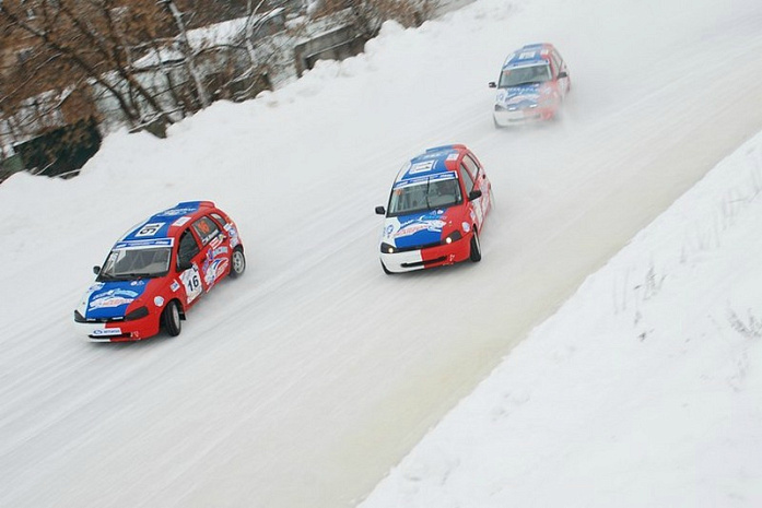 автогонки, лед, чемпионат россии