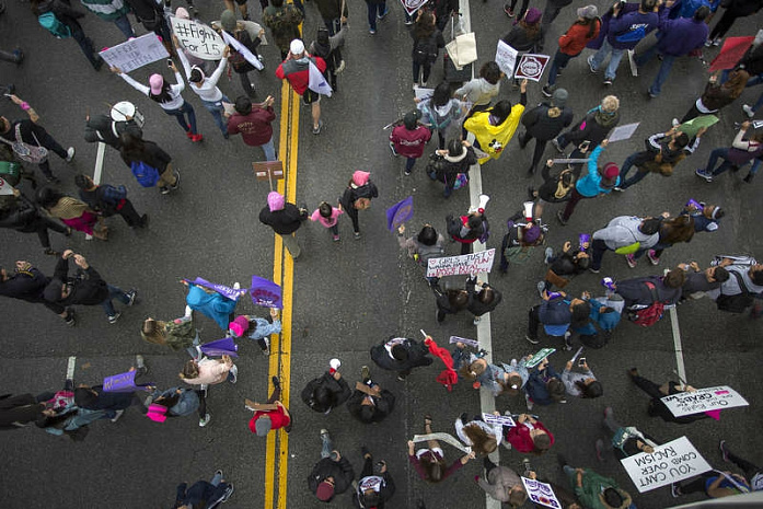 америка, женщины, 8 марта, митинг