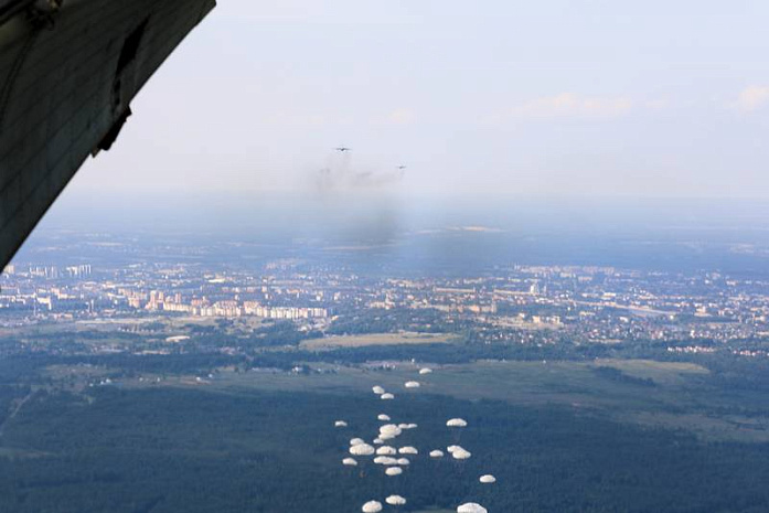 россия, армия, вдв, псков, учение, десантирование