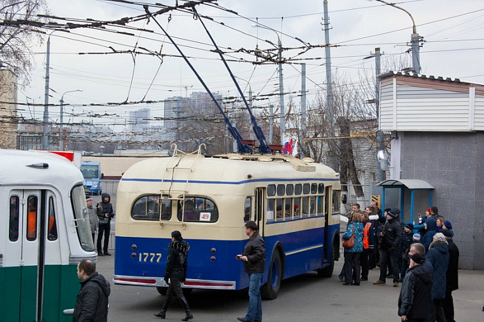 троллейбус, транспорт, город, москва