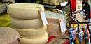 На Манежную площадь Москвы привезли 50 тонн сыра