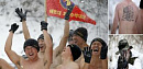 Американские и корейские морпехи искупались в снегу