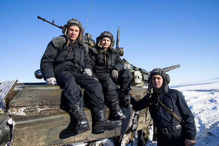 россия, армия, соревнования, танковый биатлон