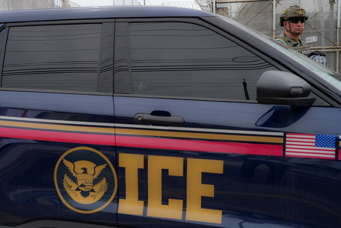 сша, ньюарк, ice, протесты
