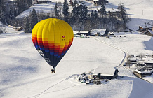 Воздушные шары украсили альпийские виды Швейцарии