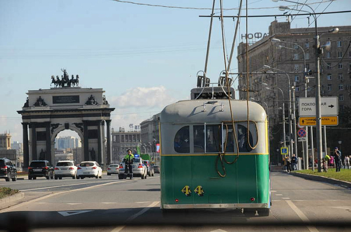 москва, транспорт, троллейбус