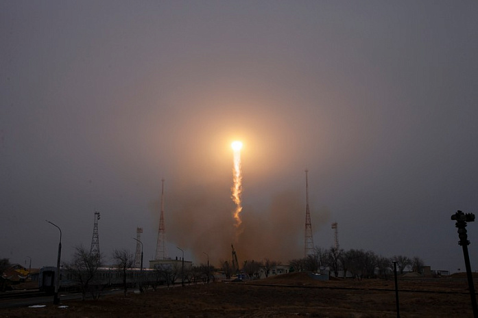 россия, космос, союз, прогресс, байконур, запуск