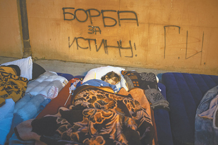 сербия, антипрезидентские митинги, вучич, критика оппозиции, досрочные выборы