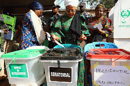 нигерия, всеобщие выборы, результаты