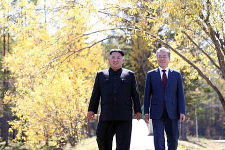 корейский полуостров, мирный процесс, мун, ким, трамп