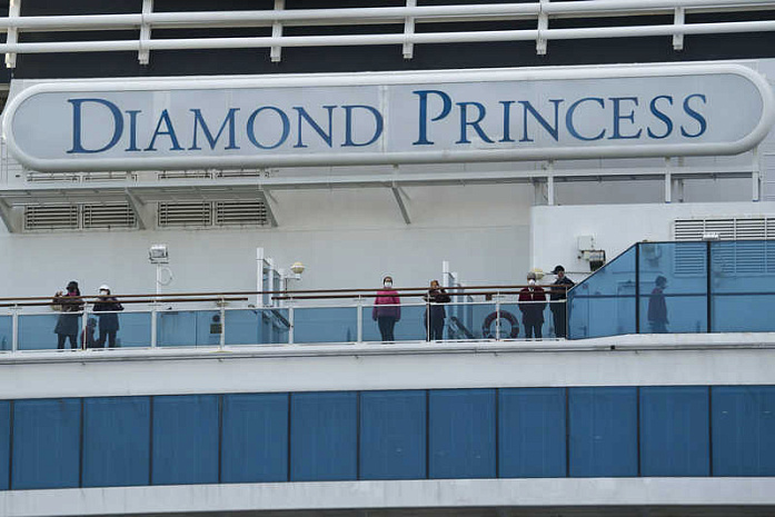 коронавирус, зараженные, япония, diamond princess