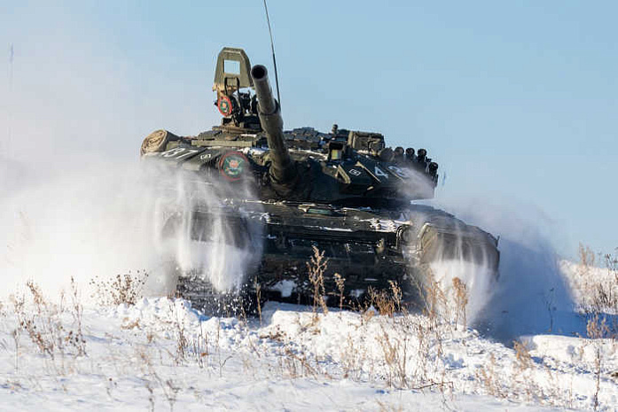 россия, армия, соревнования, танковый биатлон