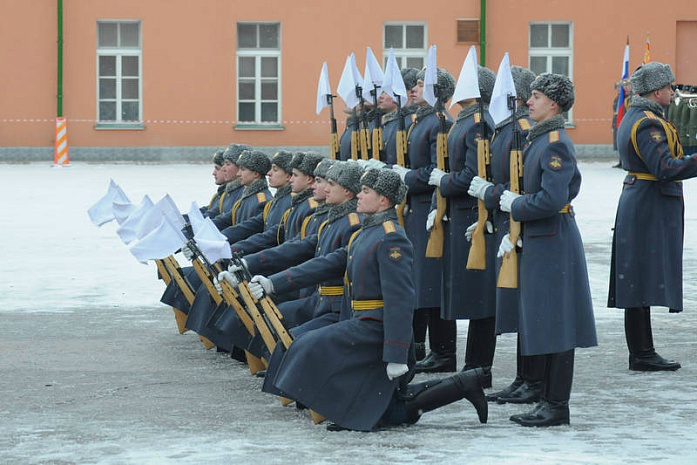 преображенский полк, почетный караул, юбилей