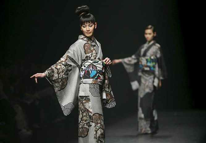 япония, мода, традиции, кимоно
