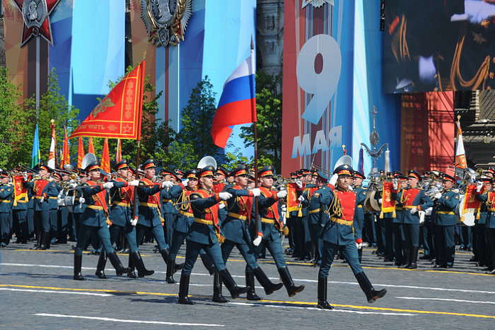 россия, день победы, парад