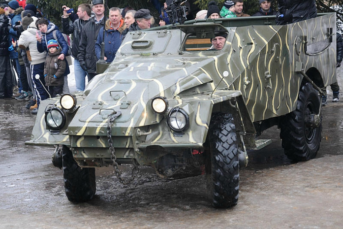 музей, реконструкция, танки, праздник