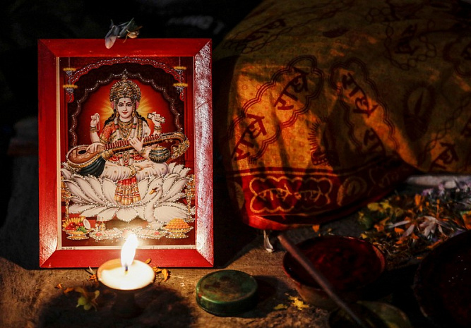 непал, праздник, сарасвати