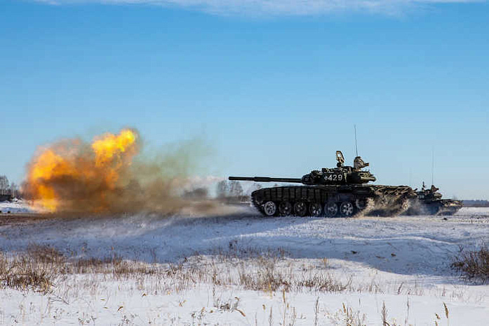 россия, армия, соревнования, танковый биатлон