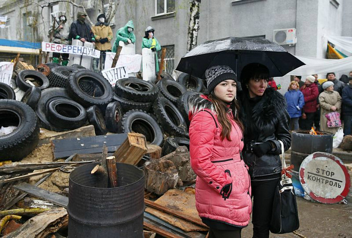 Украина, восток, беспорядки