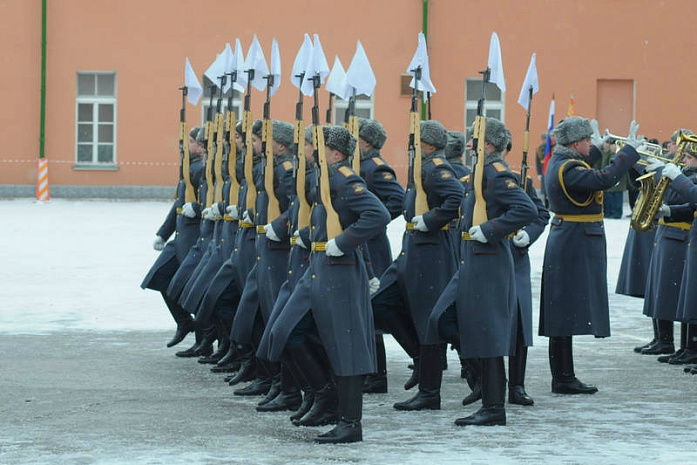 преображенский полк, почетный караул, юбилей