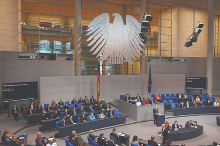 германия, бундестаг, депутатские места, жалоба, конституционный суд, оппозиция