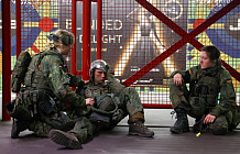 Бундесвер спустился в метро