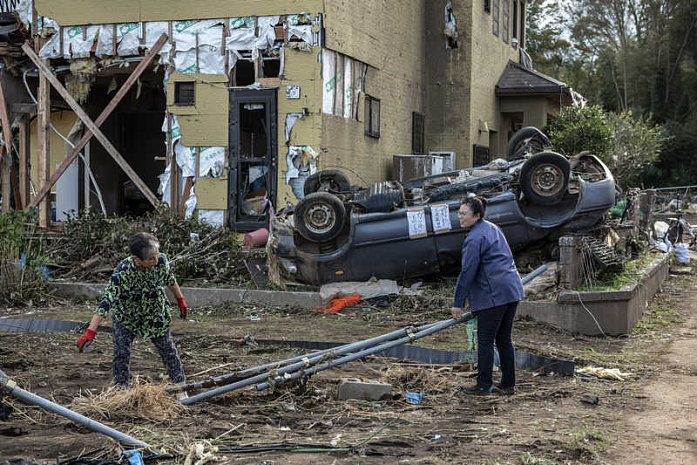 япония, тайфун, последствия