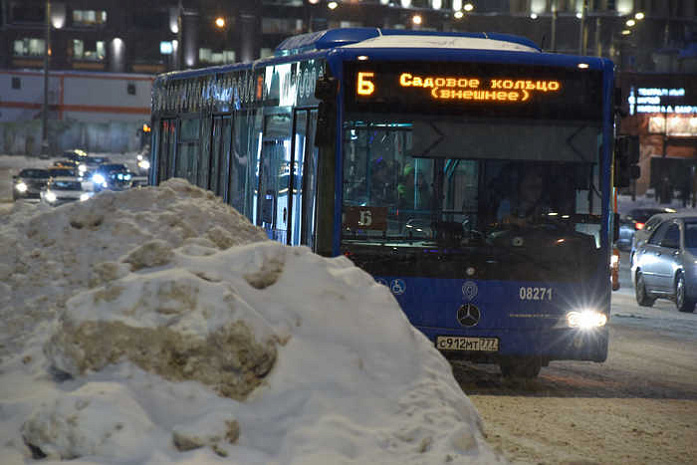 москва, снег, уборка