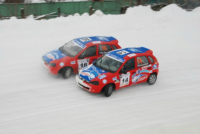 автогонки, лед, чемпионат россии