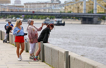 В столицу пришла летняя жара