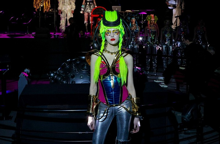 россия, москва, мода, показ, космос, планетарий