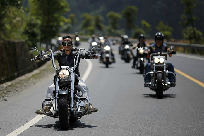 мотоцикл, ралли, Harley Davidson