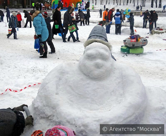 москва, снеговики, конкурс