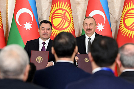 киргизия, жапаров, антироссийские санкции, сша, азербайджан, сотрудничество