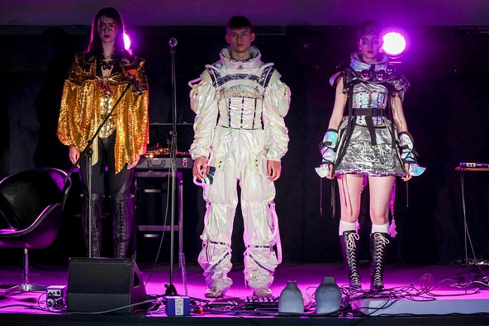 россия, москва, мода, показ, космос, планетарий