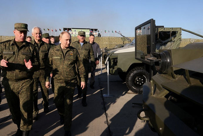 россия, путин, армия, учения, запад 2025, мулино