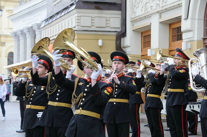 россия, москва, музыка, суворовцы, спасская башня