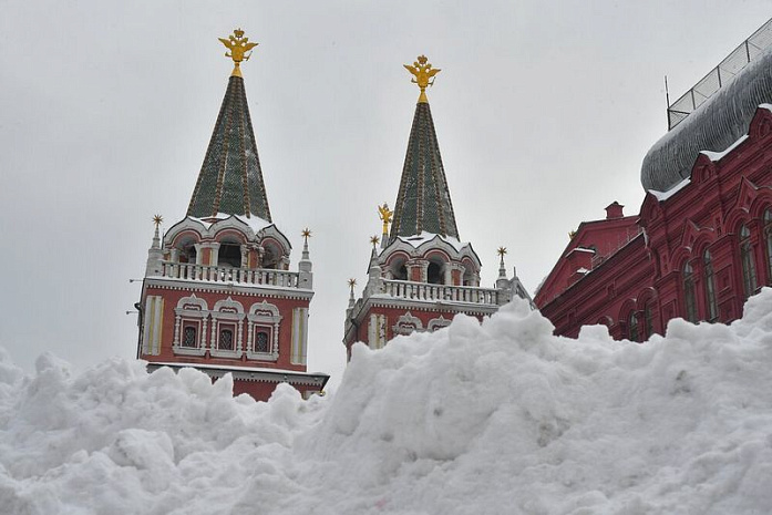 москва, снегопад, рекорд, последствия