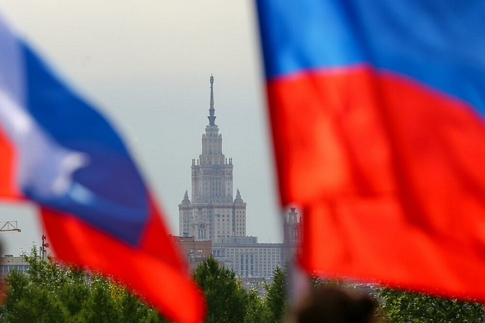 россия, день государственного флага, москва, празднование