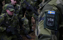 Шведская пехота тренируется на Готланде